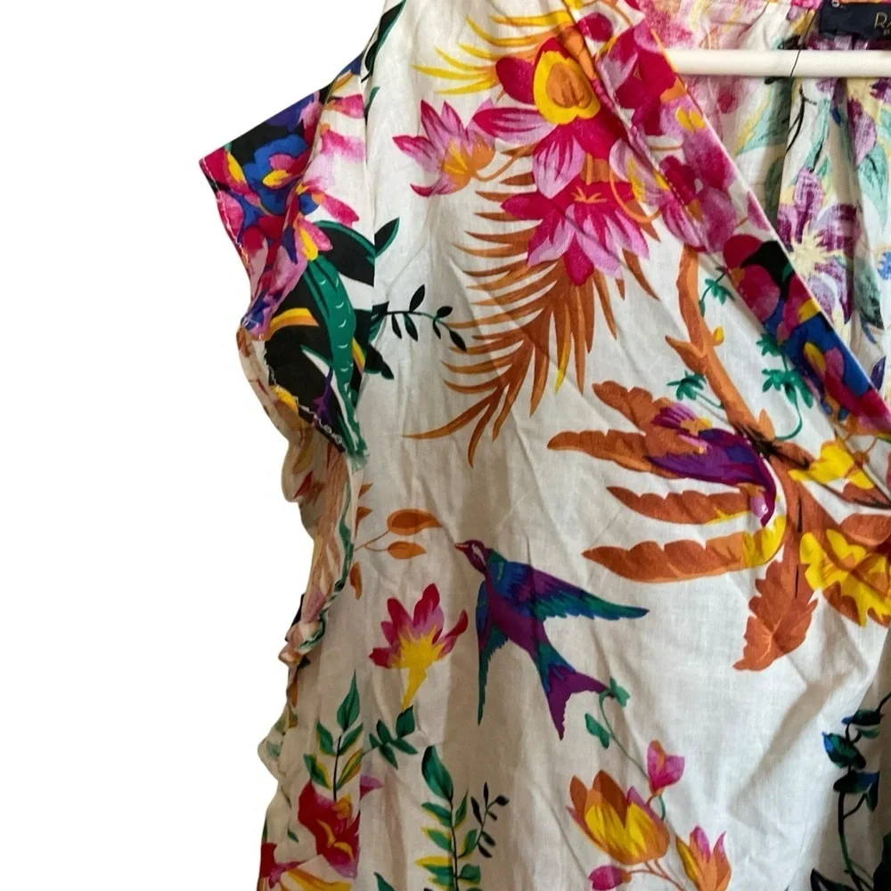 RACHEL Rachel Roy Vibrant Floral Blouse - Picture 3 of 8